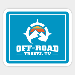 OFF-ROAD TRAVEL TV SQUARE Sticker